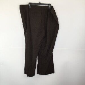 Women Wide Leg Pants High Elastic Waisted in The Back Business Work Trousers L